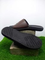 Sleekar Men's Black Buckle Sandal – Synthetic Upper with Rubber Sole (Copy) - Image 5
