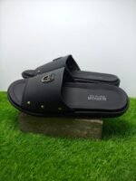 Sleekar Men's Black Premium Slide Sandal – Studded Modern Design - Image 4